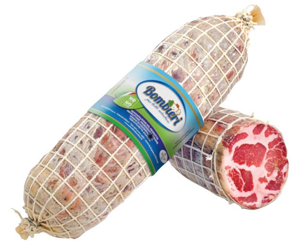 Bombieri Coppa Stagionata in rete, karkówka wieprzowa, suszona, peklowana, ok. 0,8 KG/PR , związana sznurkiem