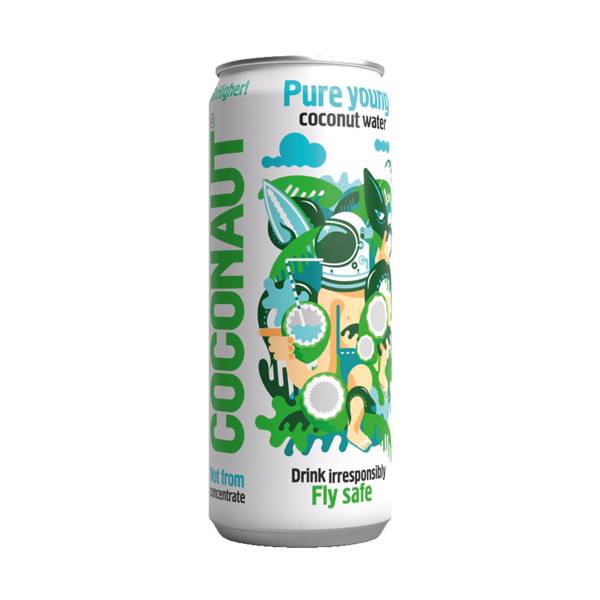 COCONAUT Woda kokosowa z młodego kokosa 320 ML/PS