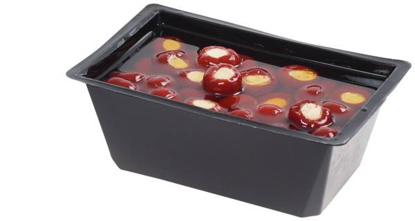 Almito Antipasti Papryczki czereśniowe z nadzieniem serowym, w oleju, 1 ST 1200g/750g