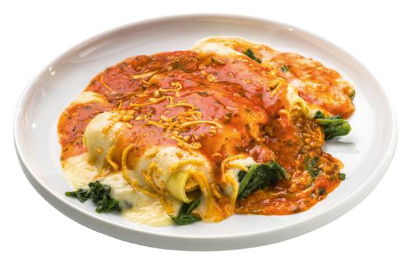 Tomaten-Mozzarella-Cannelloni