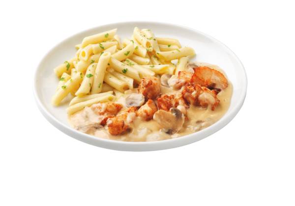 Hähnchenbruststücke in Pilzsauce „Jäger-Art“