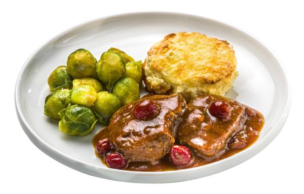Langsam gegartes Rindfleisch
