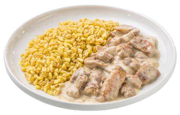 Schweinegeschnetzeltes in Champignonrahmsauce