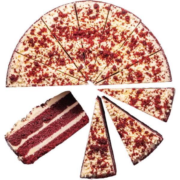 DV Cut the Cake rebellious red velvet 14 stukken 1 ST