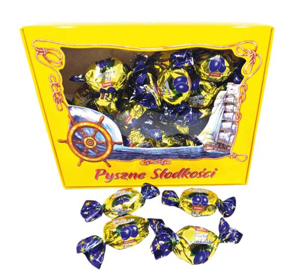 Dobosz Śliwka luksusowa w czekoladzie, 1 KG/PA