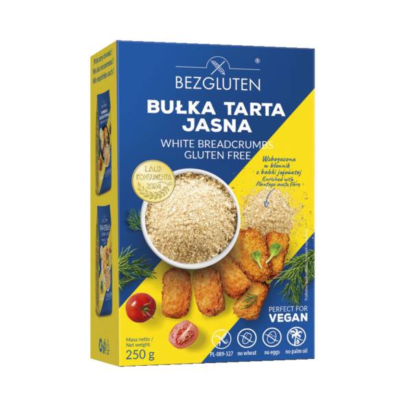 Bezgluten Bułka tarta bezglutenowa, 0,25 KG/PA