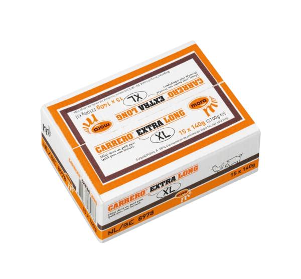 DV Mora carrero extra long, 140 gram per stuk 15 ST/DS