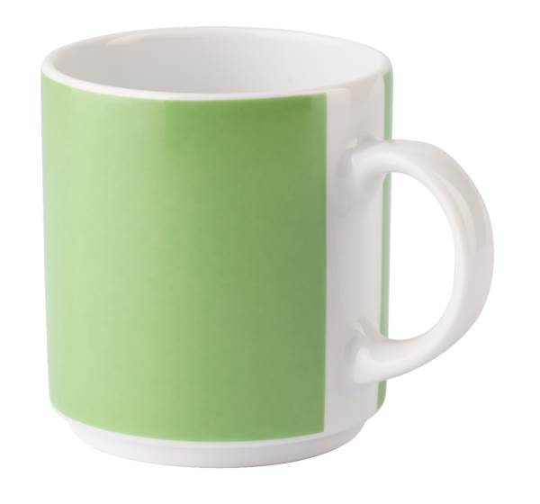 Base Elements Kaffeebecher "Happy Colours" 0,26 l, H 8,6 cm, Ø 7,5 cm, grün, 1 ST