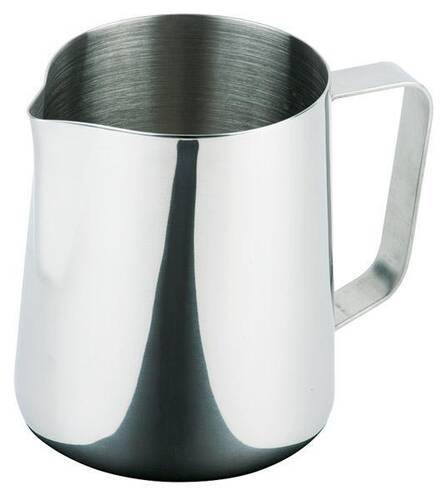 Mjölkkanna 350 ml, H 9,5 cm, rostfritt stål