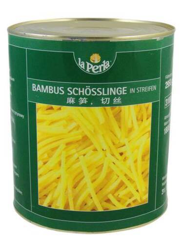 Bambusskud i strimler, 2,9 kg