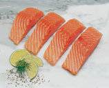 Laksefilet uden skind, 150 - 170 g, trim D