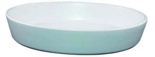 Fat eldfast Meran, ovalt, 2,75l, 34x24x6,5cm, vit porslin