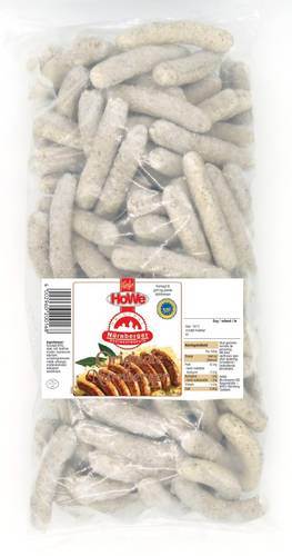 Nürnberger grillkorv, 200 x 21,5 g, 4,3 kg