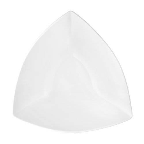 Skål Buffé Plus 8 l, trekantig 38 cm, H15 cm, vit
