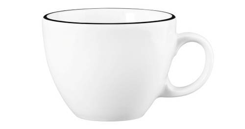 Capuccino kopp Modern life, 220 ml, Black line