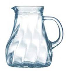 Glaskanna Salzburg 1l, H16,4cm, Ø15,8cm