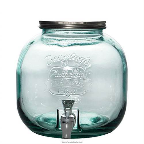 Dryck dispenser Authentic 6 l med tappekran, glas