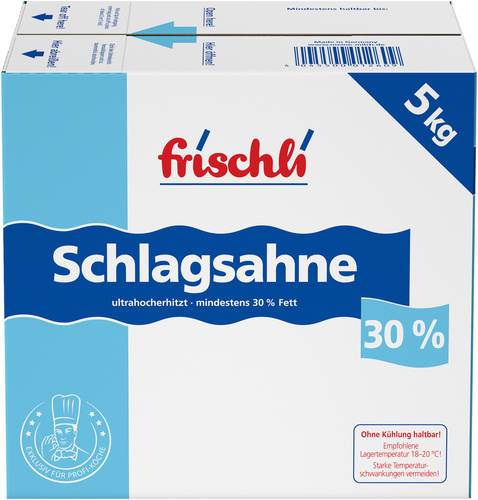 Vispgrädde 30%, UHT, 5 l