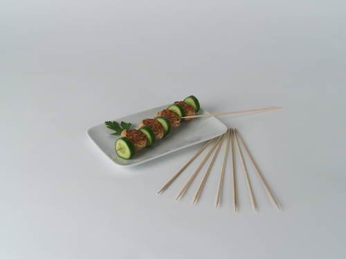 Grillpinne bambu 25 cm, 200 st