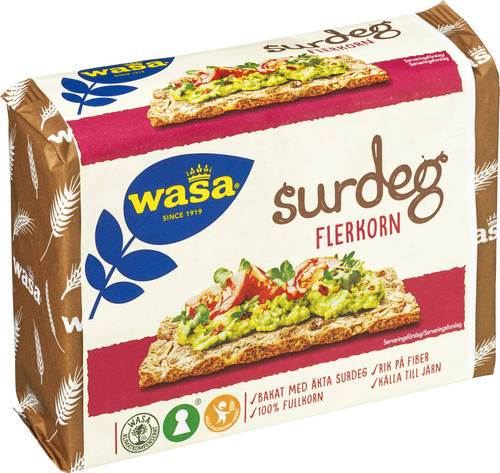 Wasa surdeg flerkorn, 275 g