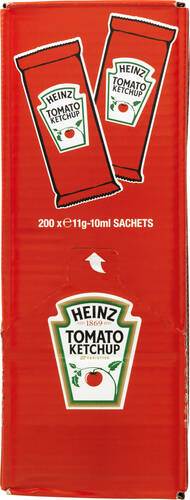 Tomatketchup, portion, 200 x 11 g
