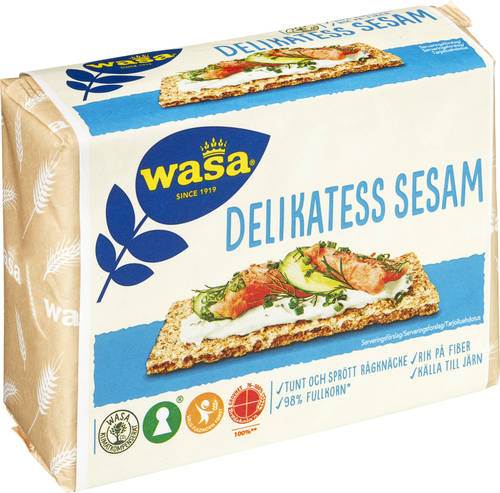 Wasa knäckebröd Delikatess sesam, 285 g