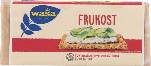 Knäckebröd frukost med vallmofrön, 480 g