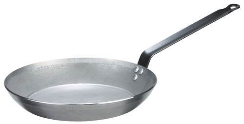 Lyonnaisepanna Ø 36 cm, H 4,9 cm, kraftig gastrokvalitet, utan beläggning