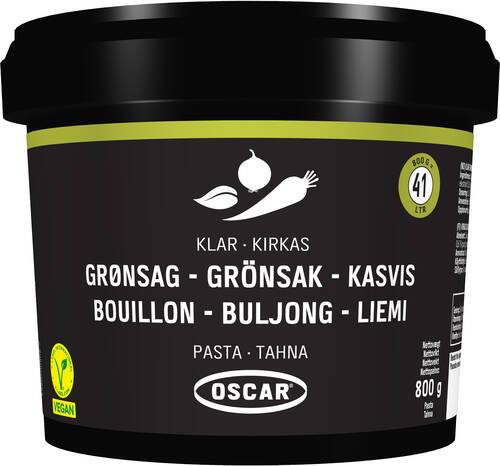 Grönsaksbuljong klar, ger 41 l, 800 g