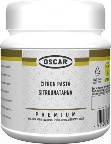 Citron paste, premium, vegansk, glutenfri, laktosfri, 580 g