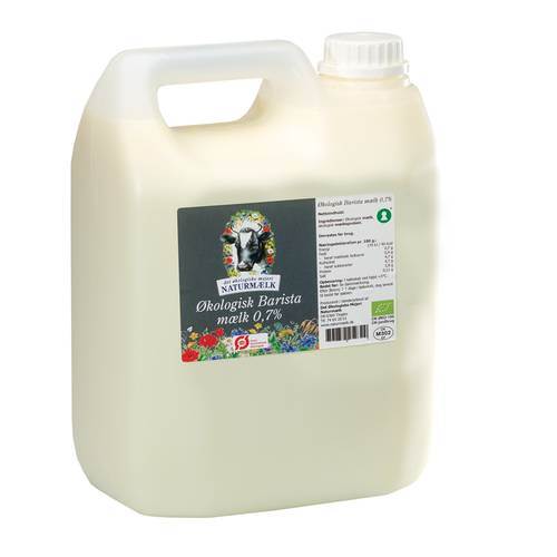 Baristamjölk, 0,7%, ekologisk, 10 l