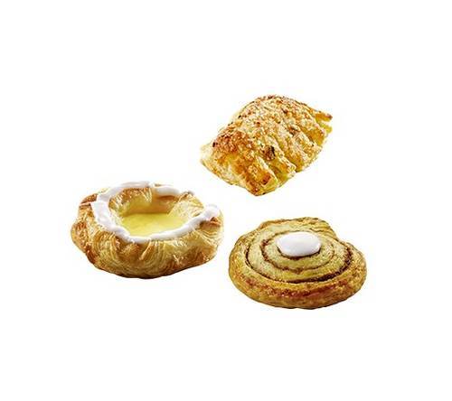 Wienermix 15 st kanelsnäckor, 20 st spandauer med creme, 20 st wienerkam, 55 x