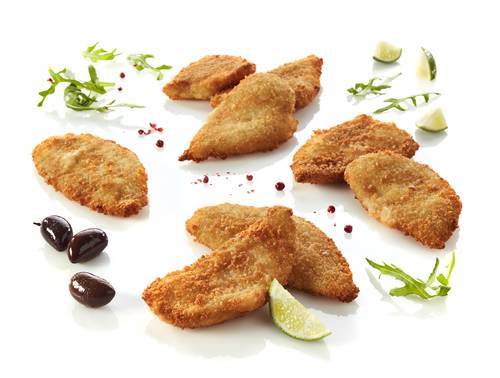 MSC Mini fiskefilet, paneret, forstegt, 30-70 g, 2,5 kg