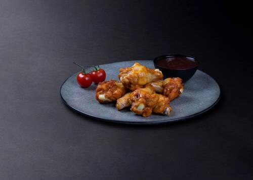 Kyllinge Hotwings Marineret, Stegt, ca. 30 g/stk, halal, 1 kg