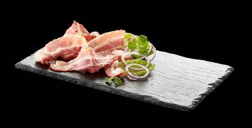 Bacon i skiver, 40% forstegt, 1 kg