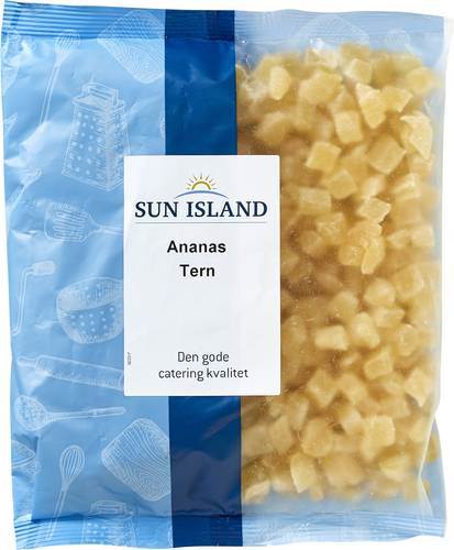 Ananas tern tørret snack, 500 g