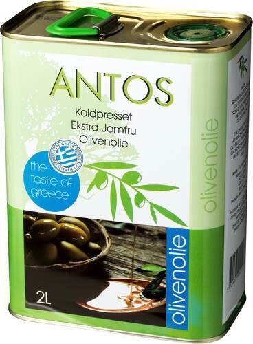 Extra Virgin Olivolja, ursprung Grekland, 2 l