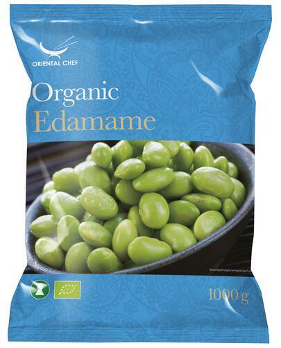 Edamame bønner, pillede, 1 kg
