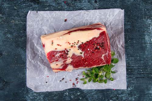 Entrecote okse, 5-ben, med ben, 5-8 kg, Danmark