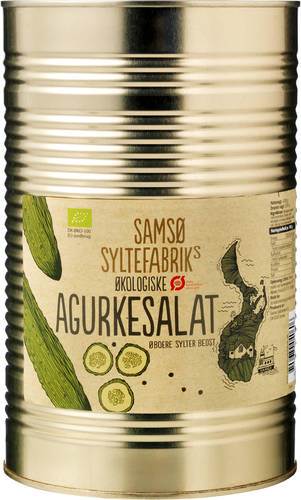 Inlagd gurka, ekologisk, 4,3 kg