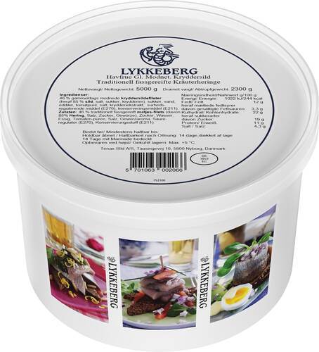 Gammeldags modnede kryddersild, hele fileter, 2,3 kg