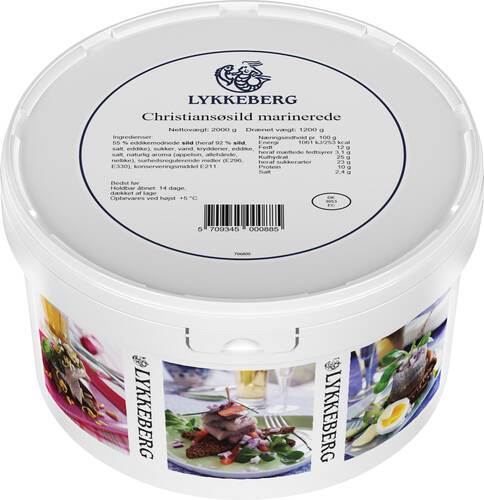 Marinerad Christiansø sill, 1,2 kg