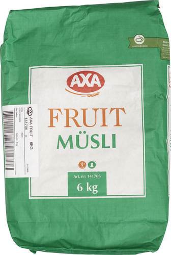 Frukt müsli, 6 kg
