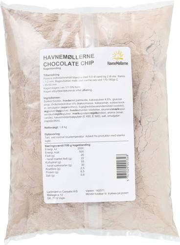 Kakmix choklad (Chocolate Chip) 1,8 kg
