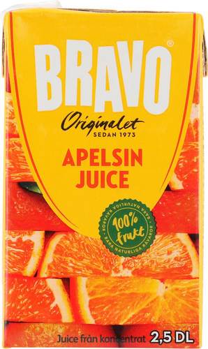 Apelsinjuice, 250 ml