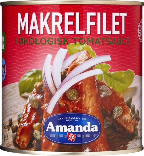 MSC Makrill i ekologisk tomatsås, 730 g