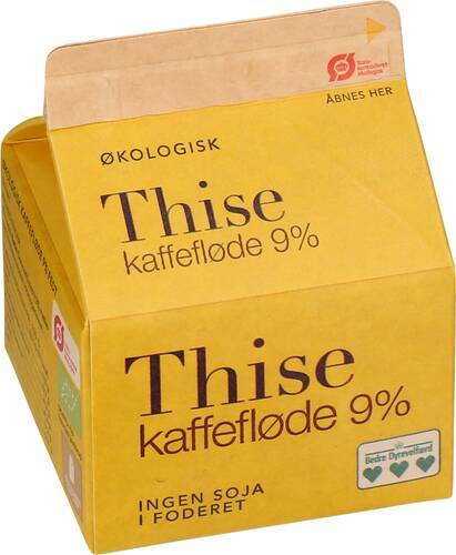 Kaffegrädde 9%, ekologisk, 250 ml