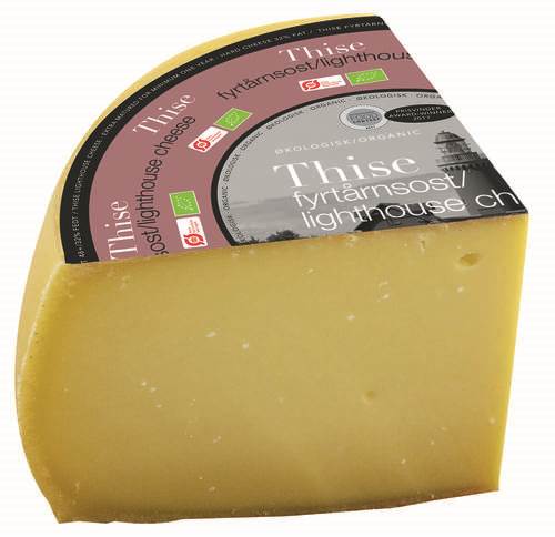 Fyrtårnsost 50+ (33%), lagrad min. 1 år, ekologisk, ca. 1,7 kg
