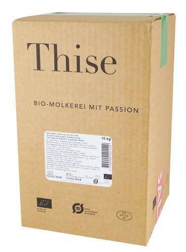 Smör osaltat, ekologiskt, 10 kg