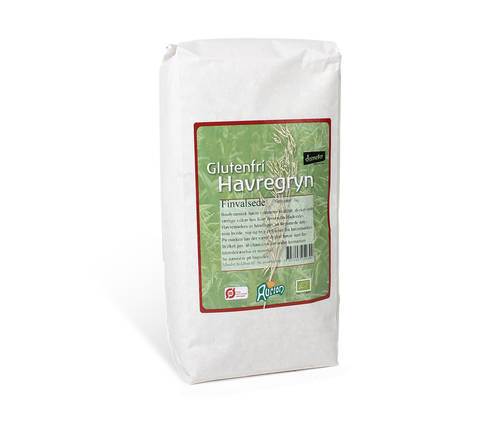 Havregryn glutenfri grov, biodynamisk, ekologiska, 1 kg